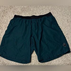 Prana Men's Athletic Shorts - Dark Green
